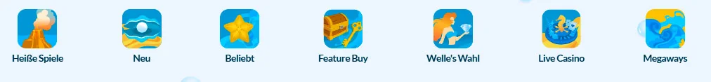 game category wellecasino