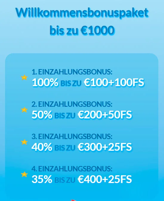 welcome bonus wellecasino